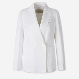 Peserico Mujer Barcelona Blazer Lino color Blanco sku 741-002319 01 - Foto 1