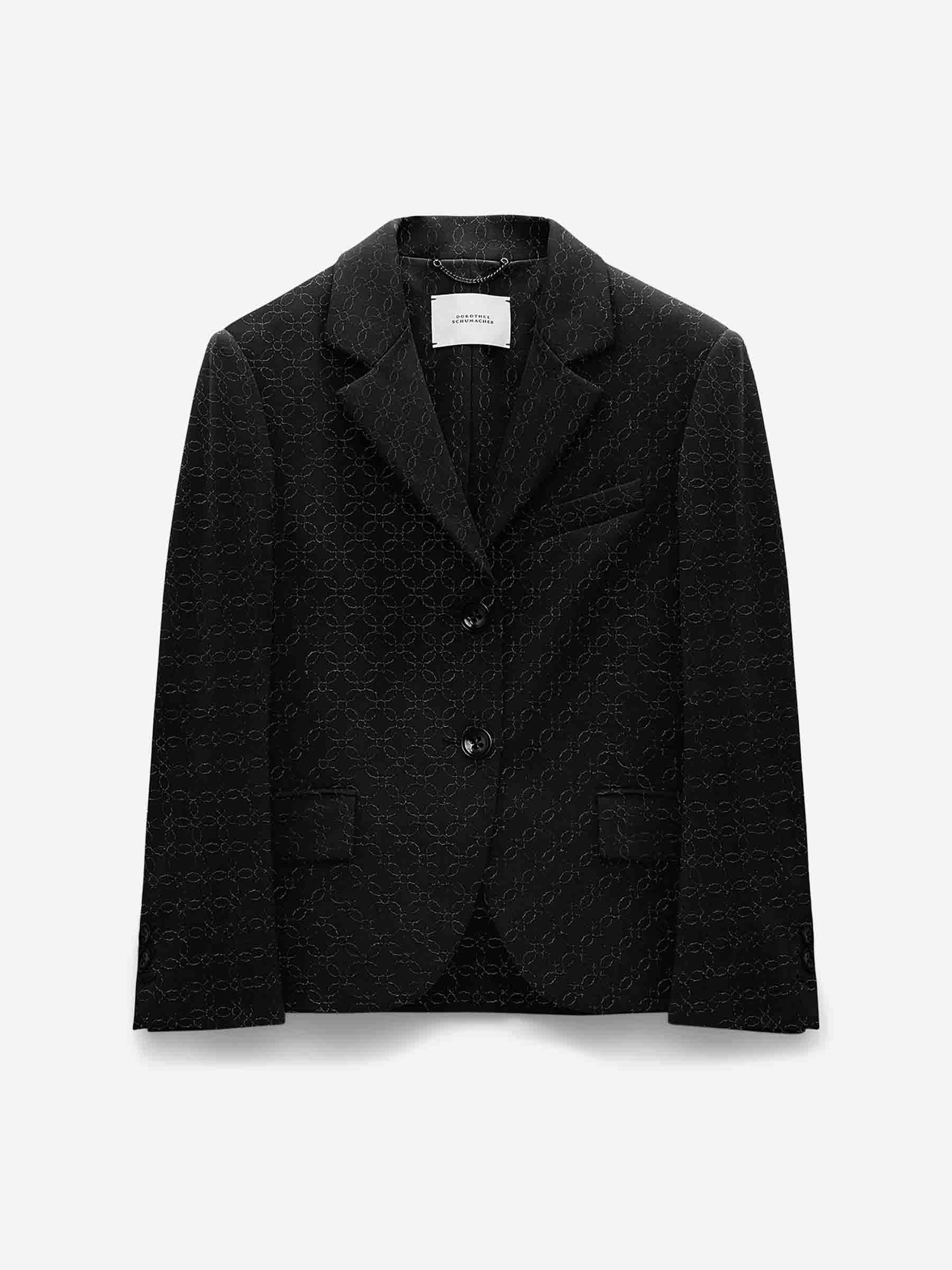 Dorothee Schumacher Mujer Barcelona Blazer Cropped color Negro sku 741-002325 01 - Foto 1