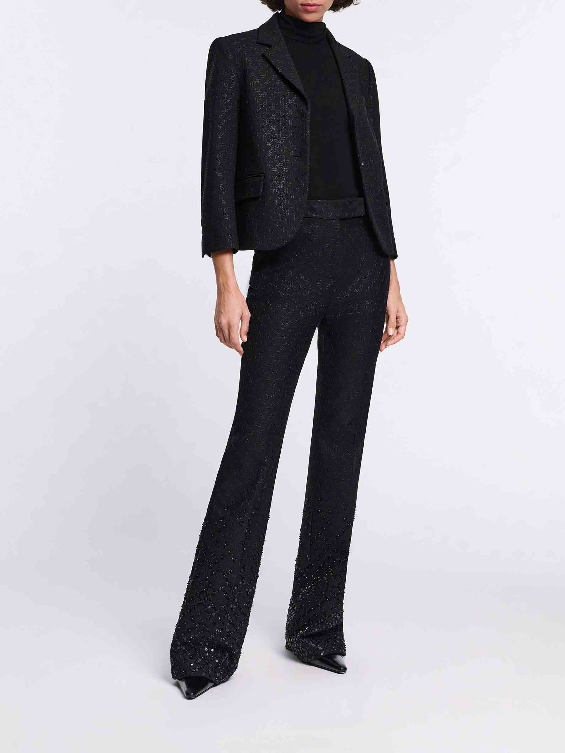 Dorothee Schumacher Mujer Barcelona Blazer Cropped color Negro sku 741-002325 01 - Foto 2