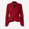 Roland Mouret Mujer Barcelona Blazer Peplum color Rojo sku 741-002326 01 - Foto 1