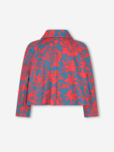Dries Van Noten Mujer Barcelona Chaqueta Cropped Estampada color Multicolor sku 741-002332 01 - Foto 2