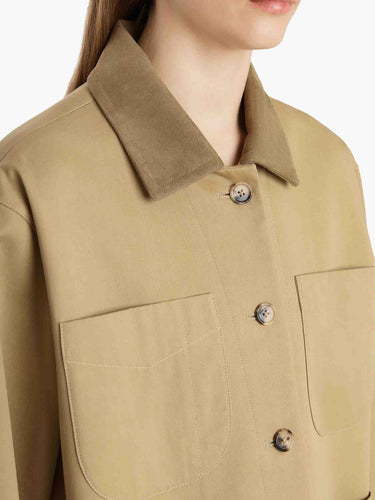 Khaite Mujer Barcelona Chaqueta Corta Wyatt color Camel sku 741-002336 01 - Foto 4