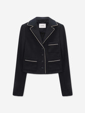 Dorothee Schumacher Mujer Barcelona Blazer Cropped color Azul Noche sku 741-002341 01 - Foto 1