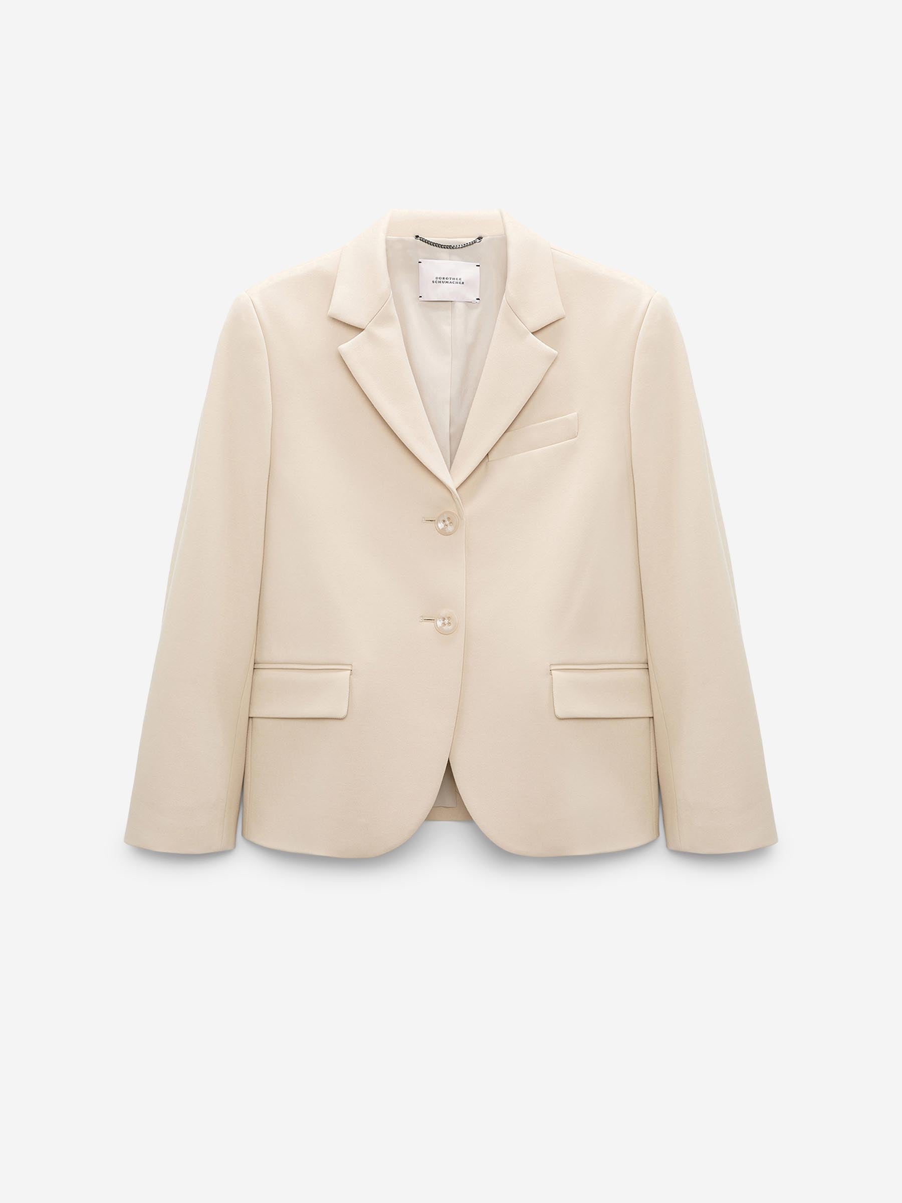 Dorothee Schumacher Mujer Barcelona Blazer Cropped color Beige sku 741-002342 01 - Foto 1