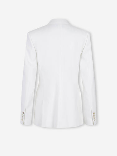 Givenchy Mujer Barcelona Blazer Recta color Marfil sku 741-002346 01 - Foto 2