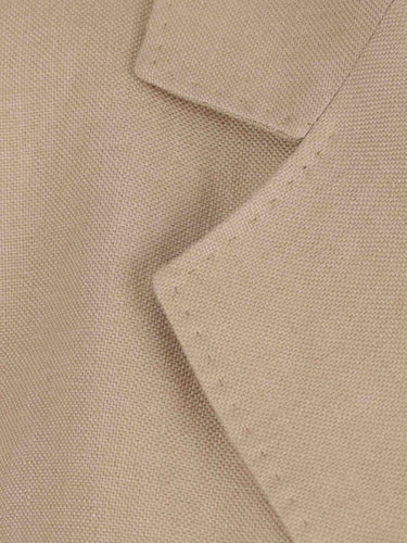 Max Mara Mujer Barcelona Blazer Cruzada de Lino color Camel sku 741-002348 01 - Foto 4