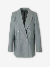 Max Mara Mujer Barcelona Blazer Albata color Verde Oscuro sku 741-002350 01 - Foto 1