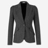 McQueen Mujer Barcelona Blazer Recta Lana color Gris Oscuro sku 741-002357 01 - Foto 1