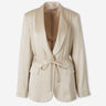 Herno Mujer Barcelona Blazer Satinada Lazada color Beige sku 741-002359 01 - Foto 1