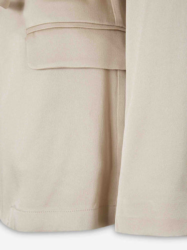 Herno Mujer Barcelona Blazer Satinada Lazada color Beige sku 741-002359 01 - Foto 4