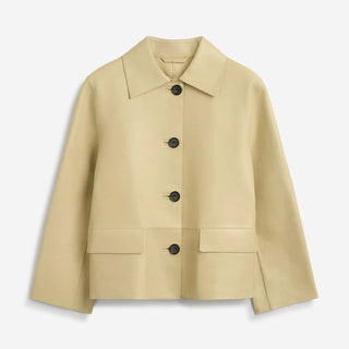 TOTEME Mujer Barcelona Chaqueta Casual Piel color Beige sku 741-002366 01 - Foto 1