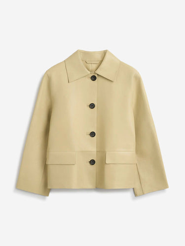 TOTEME Mujer Barcelona Chaqueta Casual Piel color Beige sku 741-002366 01 - Foto 1