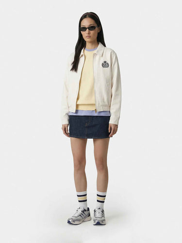 Sporty & Rich Mujer Barcelona Chaqueta NY Crest Prep color Crema sku 741-002368 01 - Foto 2