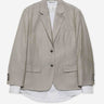 Acne Studios Mujer Barcelona Blazer Superpuesta color Gris sku 741-002370 01 - Foto 1