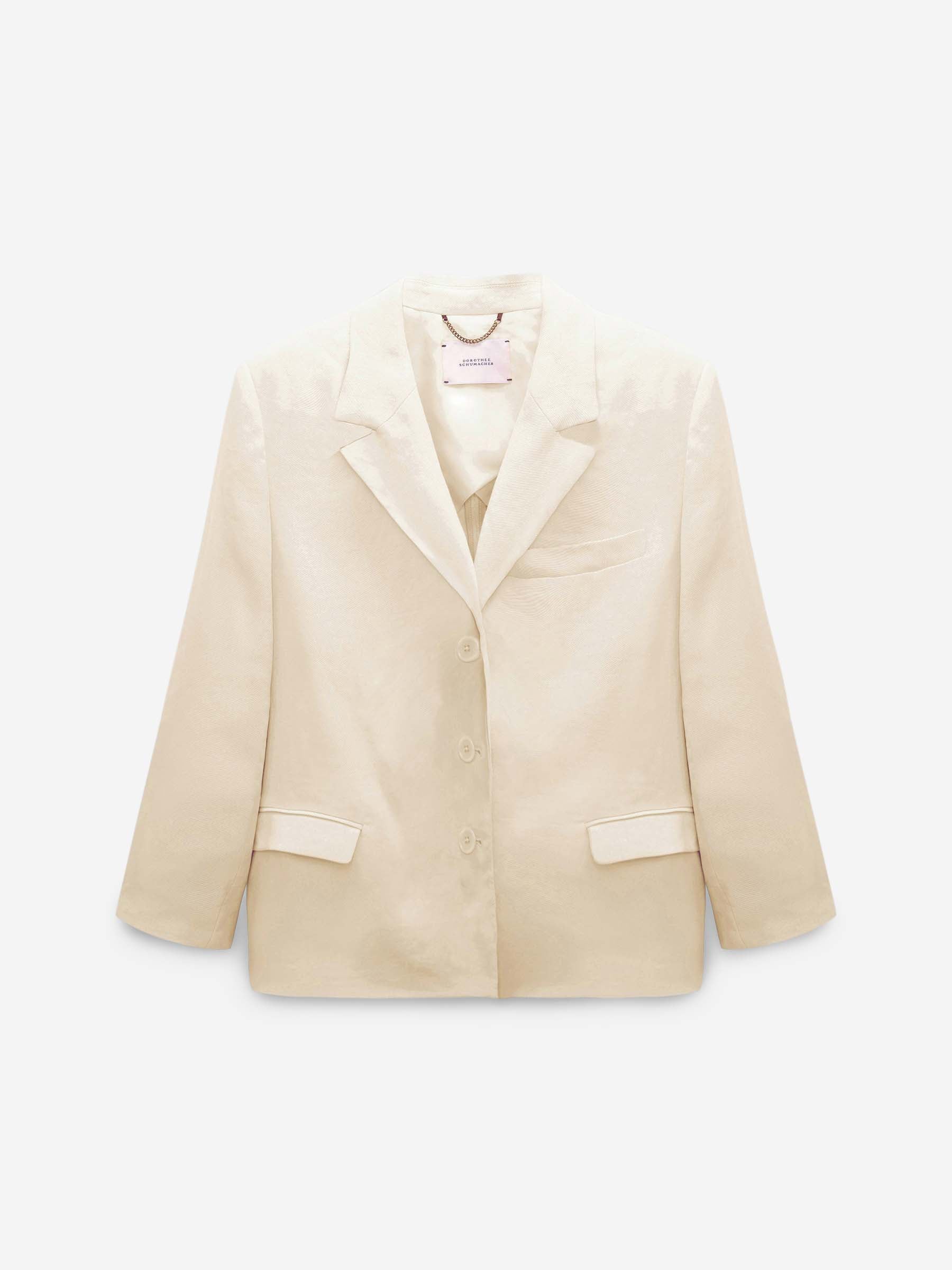 Dorothee Schumacher Mujer Barcelona Blazer Entallada color Crema sku 741-002373 01 - Foto 1