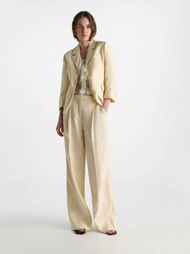 Dorothee Schumacher Mujer Barcelona Blazer Entallada color Crema sku 741-002373 01 - Foto 2