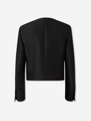 Tom Ford Mujer Barcelona Blazer Spencer color Negro sku 741-002377 01 - Foto 2