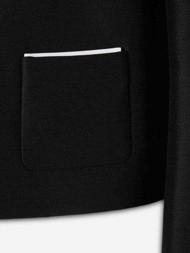 Tom Ford Mujer Barcelona Blazer Spencer color Negro sku 741-002377 01 - Foto 4