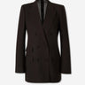 Tom Ford Mujer Barcelona Blazer Cruzada Lana color Marrón Oscuro sku 741-002378 01 - Foto 1