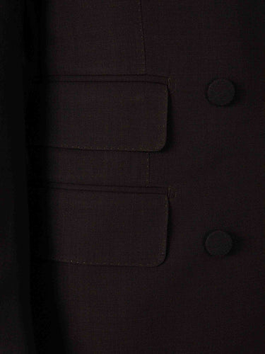 Tom Ford Mujer Barcelona Blazer Cruzada Lana color Marrón Oscuro sku 741-002378 01 - Foto 4