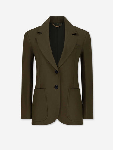 Victoria Beckham Mujer Barcelona Blazer Recta Katherine color Verde Militar sku 741-002379 01 - Foto 1