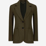 Victoria Beckham Mujer Barcelona Blazer Recta Katherine color Verde Militar sku 741-002379 01 - Foto 1