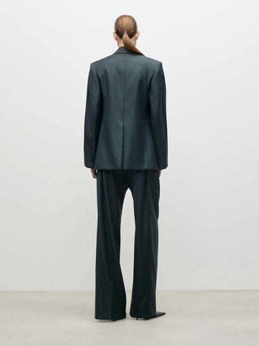 Victoria Beckham Mujer Barcelona Blazer Lana Olie color Gris Antracita sku 741-002380 01 - Foto 3