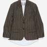Acne Studios Mujer Barcelona Blazer Capas Cuadros color Marrón sku 741-002388 01 - Foto 1