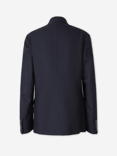 Dries Van Noten Mujer Barcelona Blazer Bordado Metálico color Azul Noche sku 741-002398 01 - Foto 2