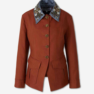 Veronica Beard Mujer Barcelona Chaqueta Casual Laramie color Naranja Oscuro sku 741-002399 01 - Foto 1