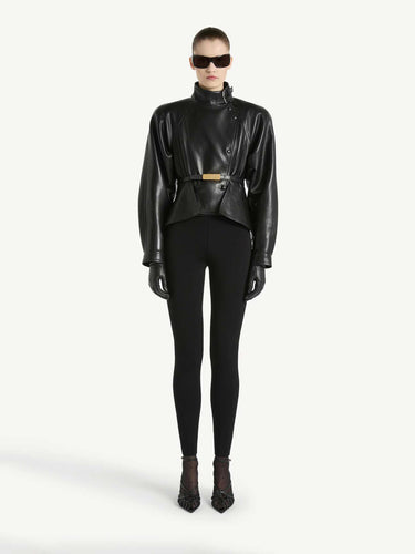 Balmain Mujer Barcelona Chaqueta Piel color Negro sku 741-002403 01 - Foto 6