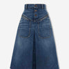 Chloé Mujer Barcelona Falda Midi Denimi color Azul Denim sku 750-001647 01 - Foto 1