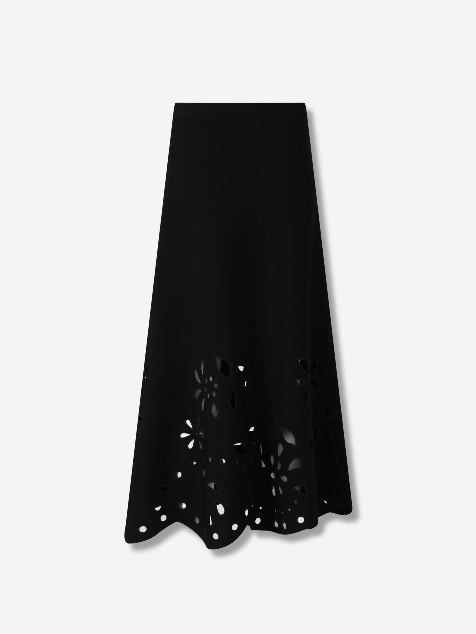 Ulla Johnson Mujer Barcelona Falda Midi Punto Grace color Negro sku 750-001653 01 - Foto 2