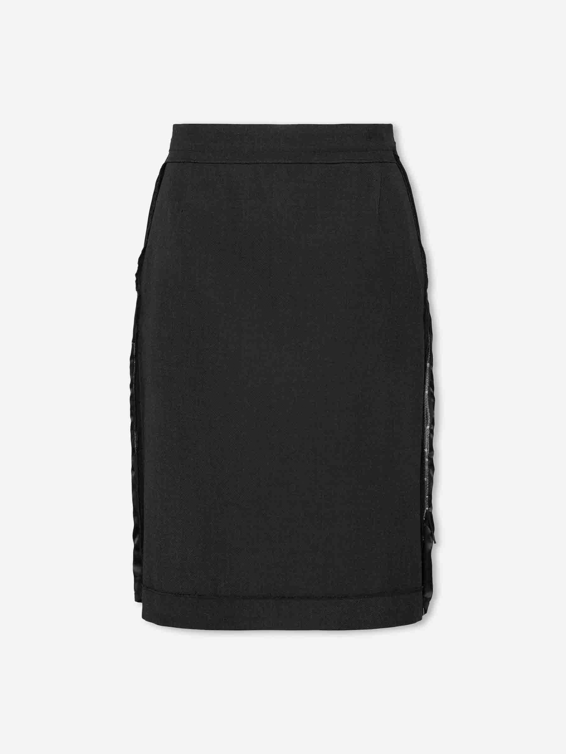 Maison Margiela Mujer Barcelona Falda Midi Minimalista color Negro sku 750-001654 01 - Foto 1