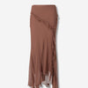 Staud Mujer Barcelona Falda Maxi Volantes color Marrón sku 750-001655 01 - Foto 1