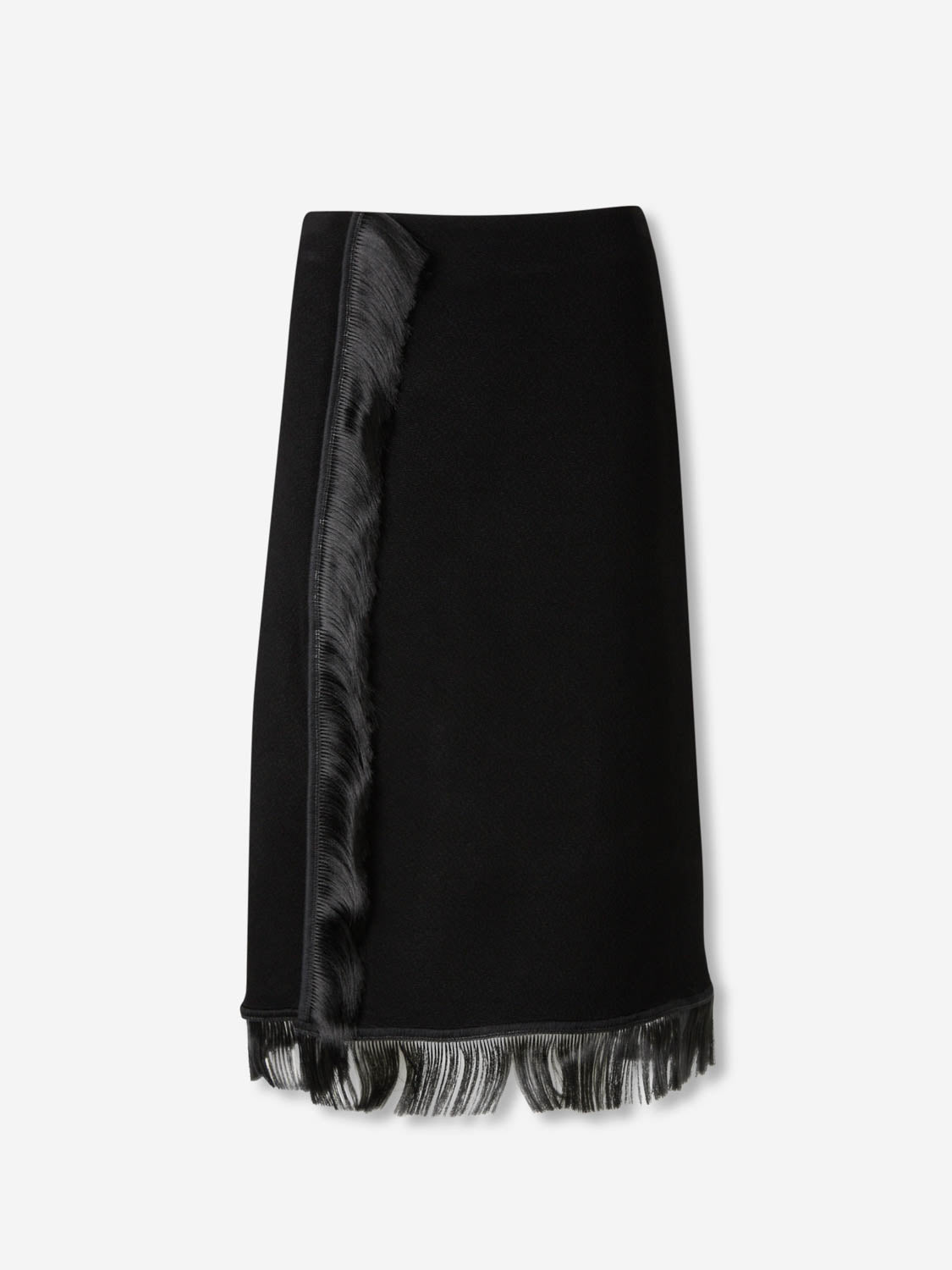 Jil Sander Mujer Barcelona Falda Flecos Midi color Negro sku 750-001661 01 - Foto 1