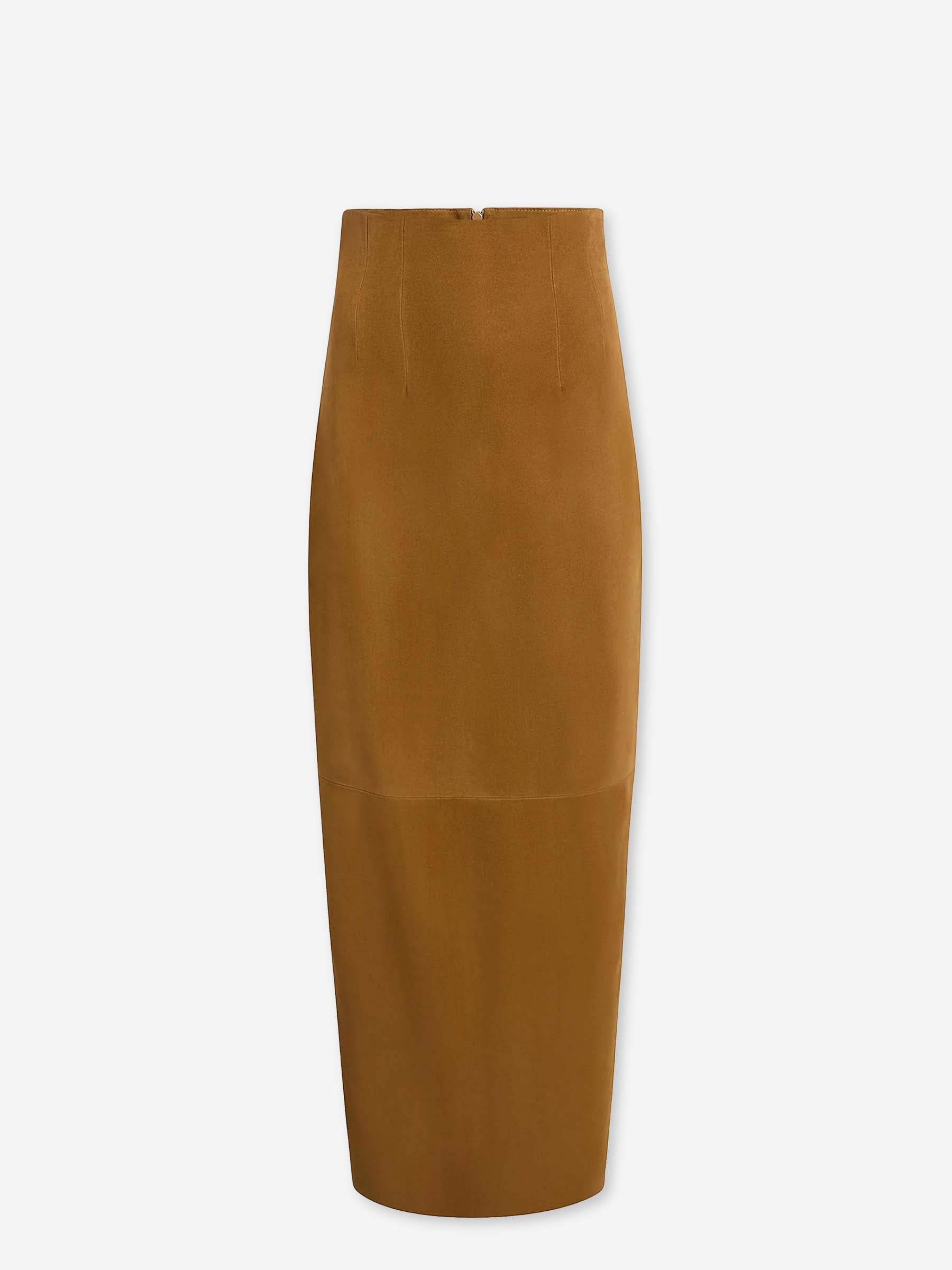 Khaite Mujer Barcelona Falda Maxi Loxley color Camel sku 750-001662 01 - Foto 1
