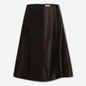 Khaite Mujer Barcelona Falda Midi Nadia color Marrón Oscuro sku 750-001663 01 - Foto 1