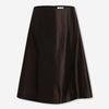 Khaite Mujer Barcelona Falda Midi Nadia color Marrón Oscuro sku 750-001663 01 - Foto 1