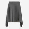 Jil Sander Mujer Barcelona Falda Midi Plisada color Gris Piedra sku 750-001674 01 - Foto 1