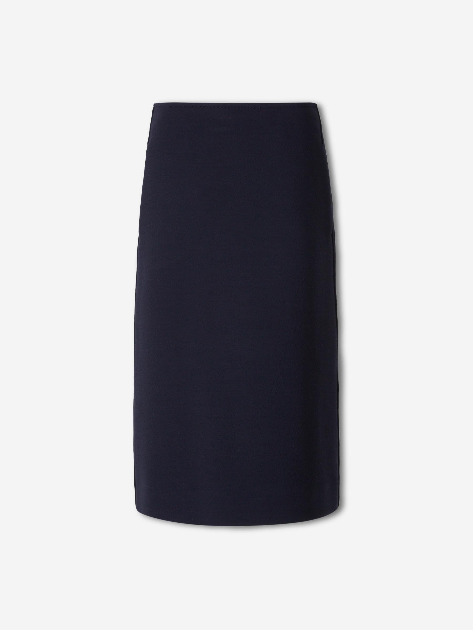 Jil Sander Mujer Barcelona Falda Midi Acampanada color Azul Noche sku 750-001677 01 - Foto 1