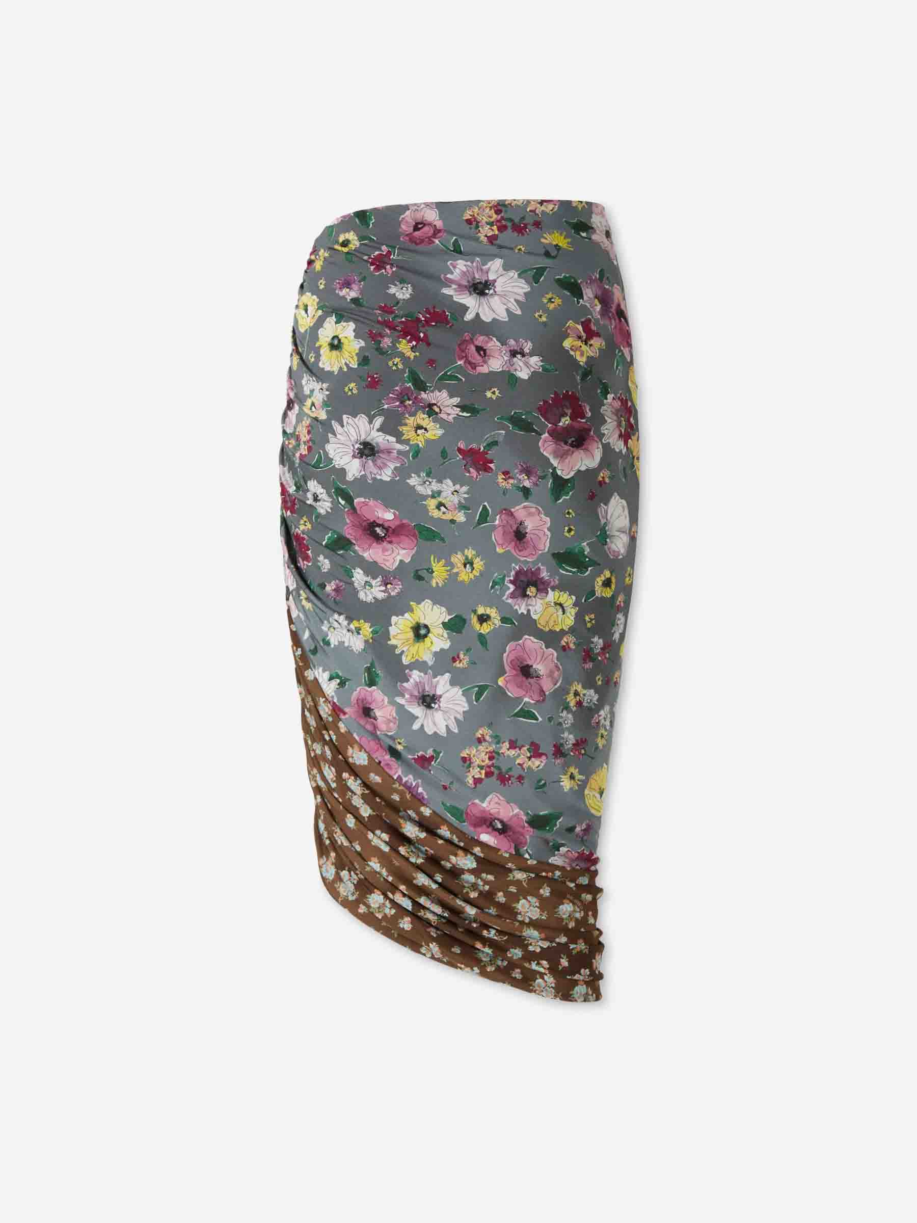 The Attico Mujer Barcelona Falda Midi Floral color Floral sku 750-001683 01 - Foto 2