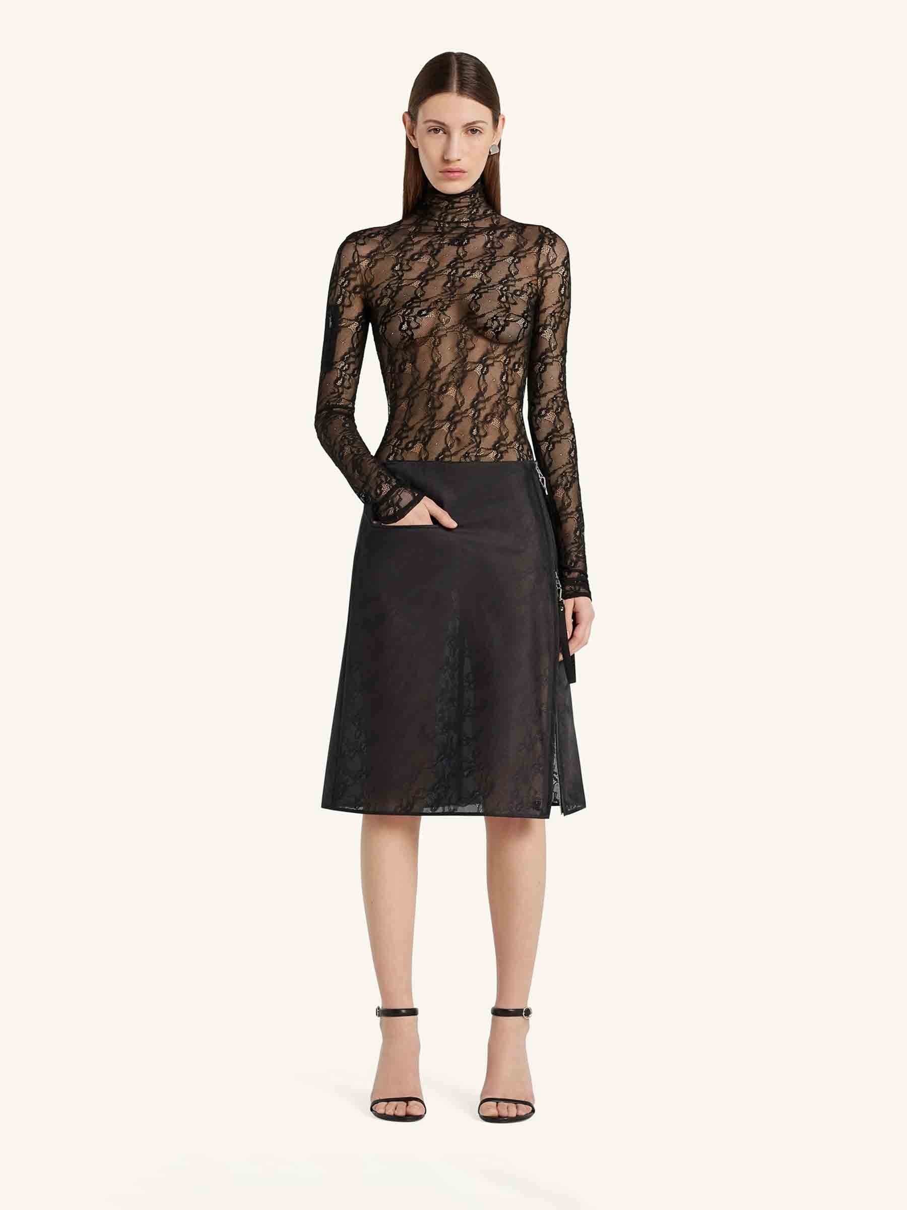 Courrèges Mujer Barcelona Falda Midi color Negro sku 750-001687 01 - Foto 2