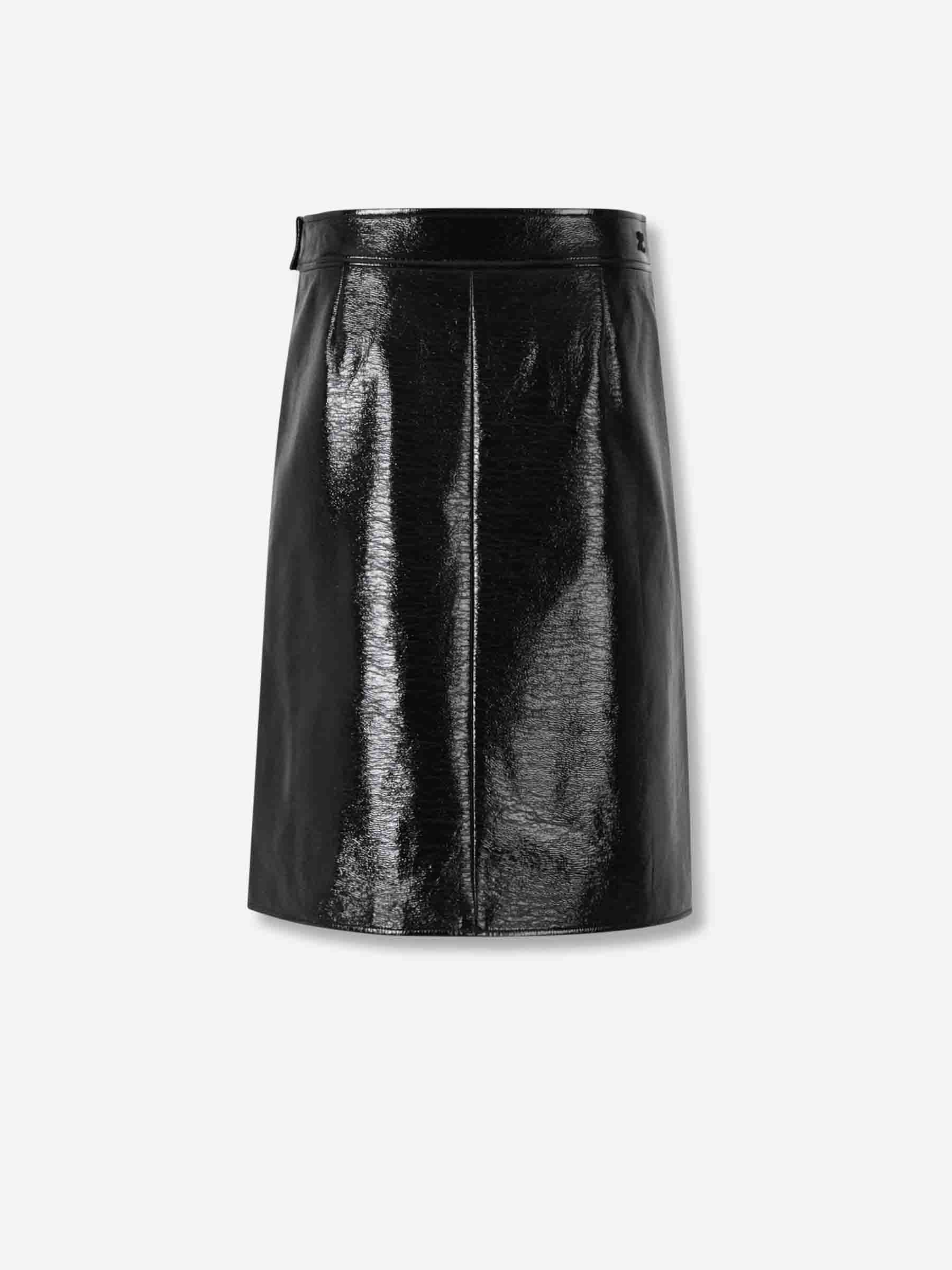 Courrèges Mujer Barcelona Falda Midi Cremallera color Negro sku 750-001688 01 - Foto 2