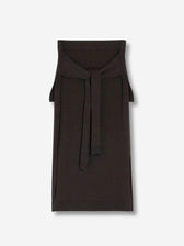 Lemaire Mujer Barcelona Falda Midi Lana color Marrón Oscuro sku 750-001689 01 - Foto 1