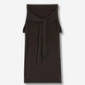 Lemaire Mujer Barcelona Falda Midi Lana color Marrón Oscuro sku 750-001689 01 - Foto 1