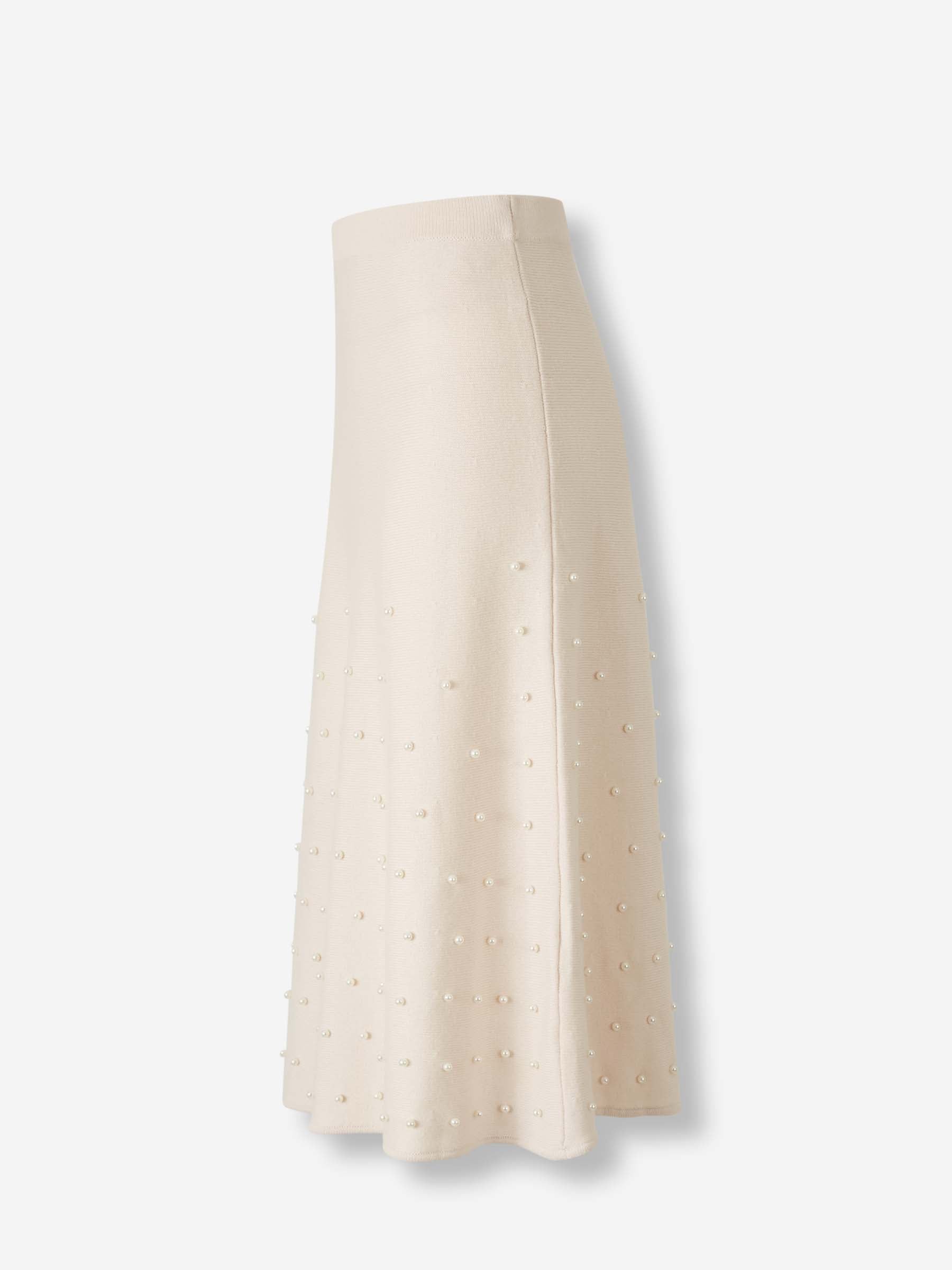 Zimmermann Mujer Barcelona Falda Midi Hypnotic Beaded color Rosa Palo sku 750-001693 01 - Foto 2