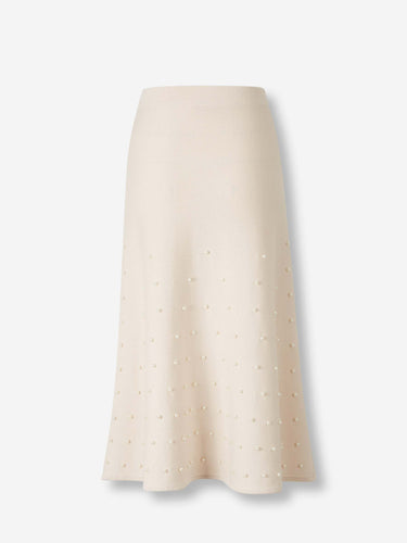 Zimmermann Mujer Barcelona Falda Midi Hypnotic Beaded color Rosa Palo sku 750-001693 01 - Foto 3
