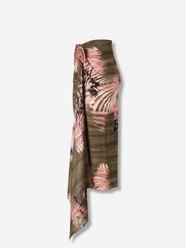 Silvia Tcherassi Mujer Barcelona Falda Midi Adrika color Rosa Palo sku 750-001694 01 - Foto 2