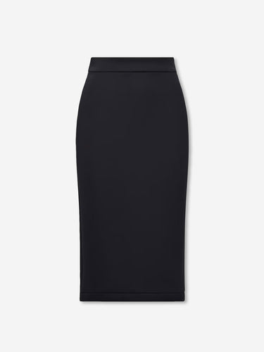 Moncler Genius Edward Enninful Mujer Barcelona Falda Midi Gabardina color Negro sku 750-001695 01 - Foto 5